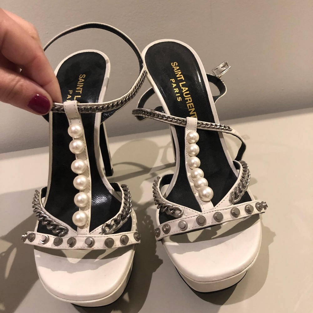 YSL Alice Sandal Platform 35.5